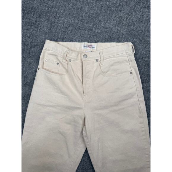 Vintage Guess by Georges Marciano High Rise Jeans USA Style 48115 Off White Sz 2 - Picture 14 of 14